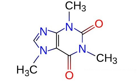 caffeine molecule