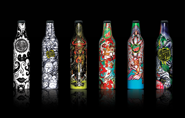 Mountain Dew Limited Edition: Green Label Art