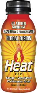 Heat E.S.P. Energy Drink: “Herbal Energy”