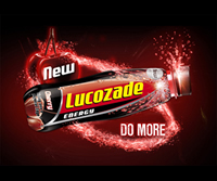 Lucozade Energy Drink: Cherry Addition