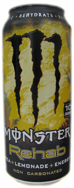 monster rehab lemonade